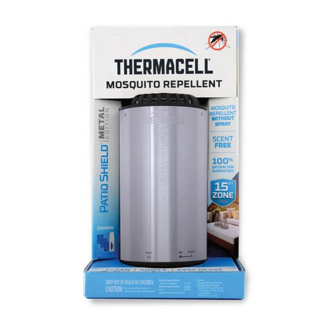Thermacell Patio Shield Mosquito Repellent Nickel