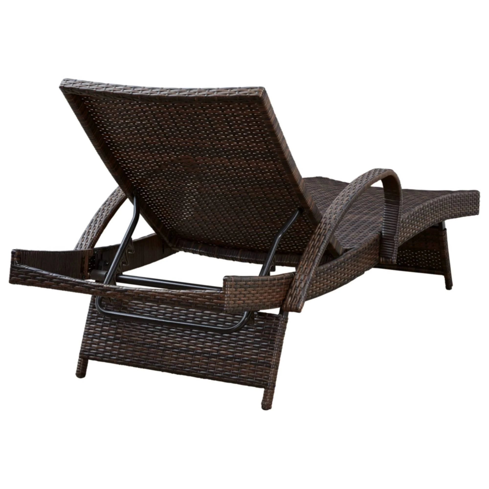 Kantana Wicker Chaise Lounge Chairs - Set of 2