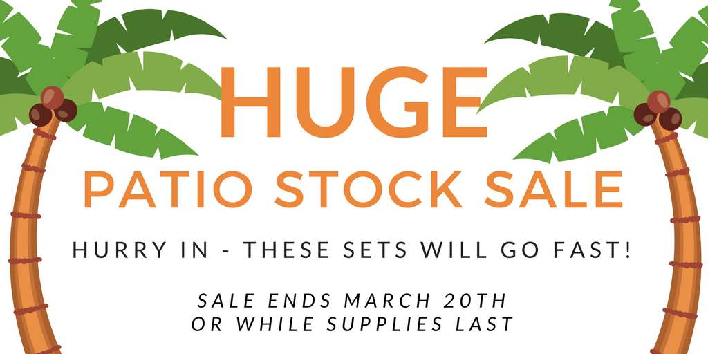 Patio In-Stock Sale