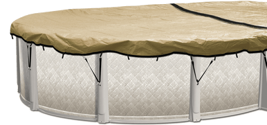 18' X 34' Oval Ultimate Winter Pool Cover, 10 Year Warranty