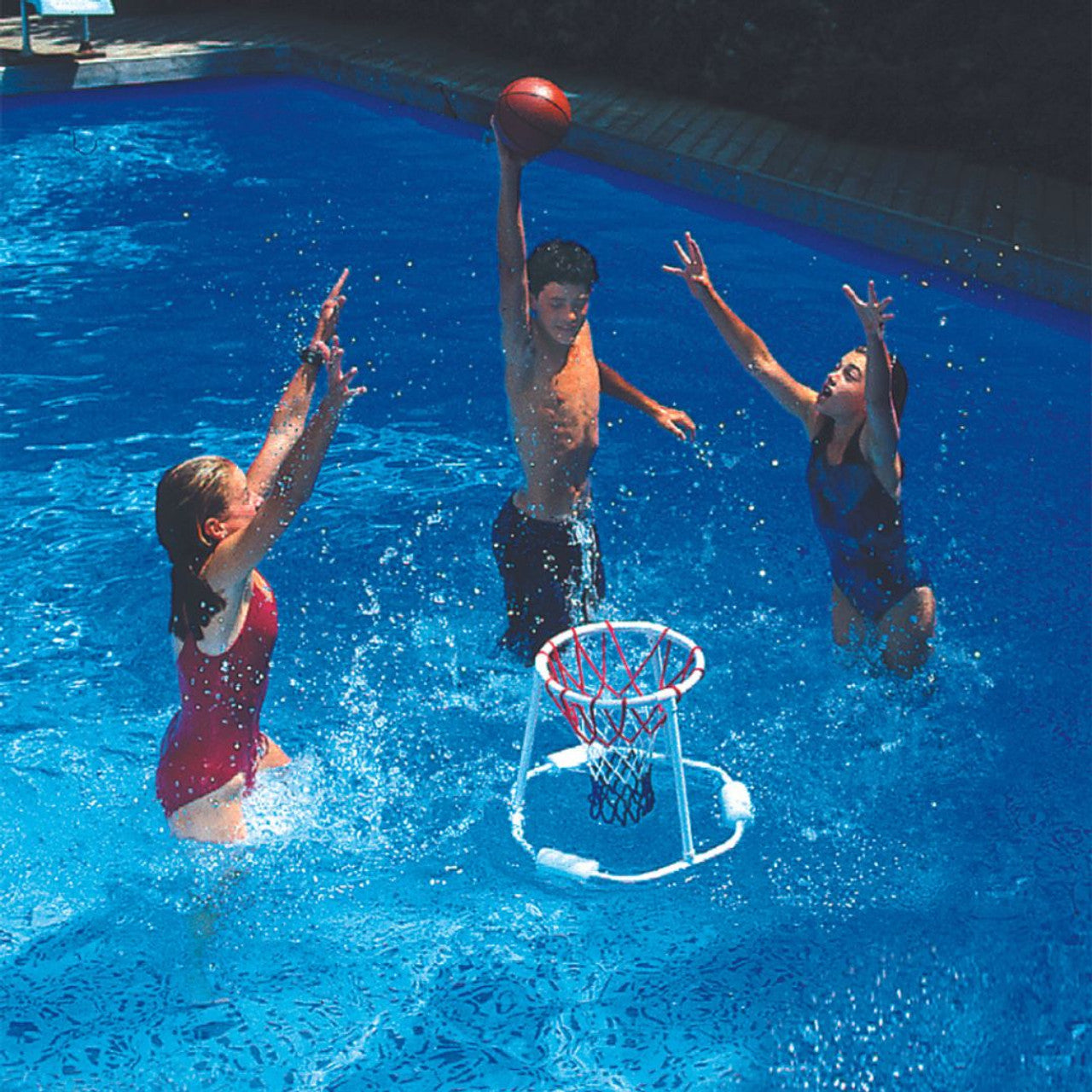 Swimline Super Hoops Floating Basketball Game