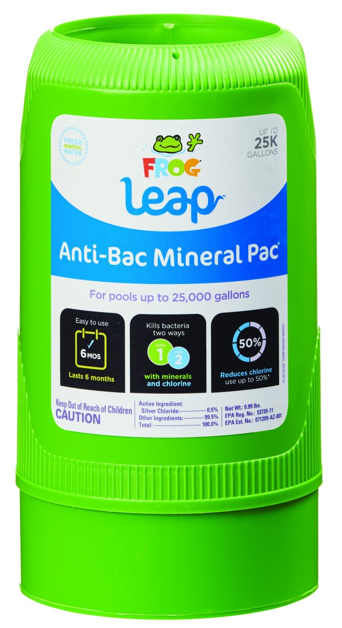Pool Frog LEAP Anti-Bac Mineral Pac 25K