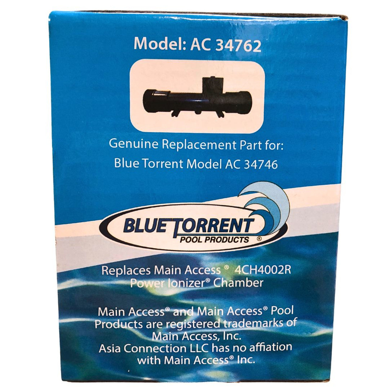 Blue Torrent AC34746 Ionizer Chamber Replaces Main Access 4CH4002R