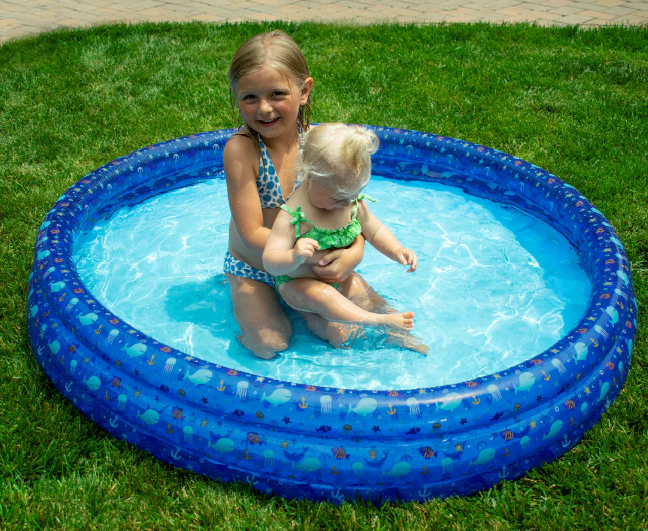 Swimline 60" Inflatable Pool with Print design