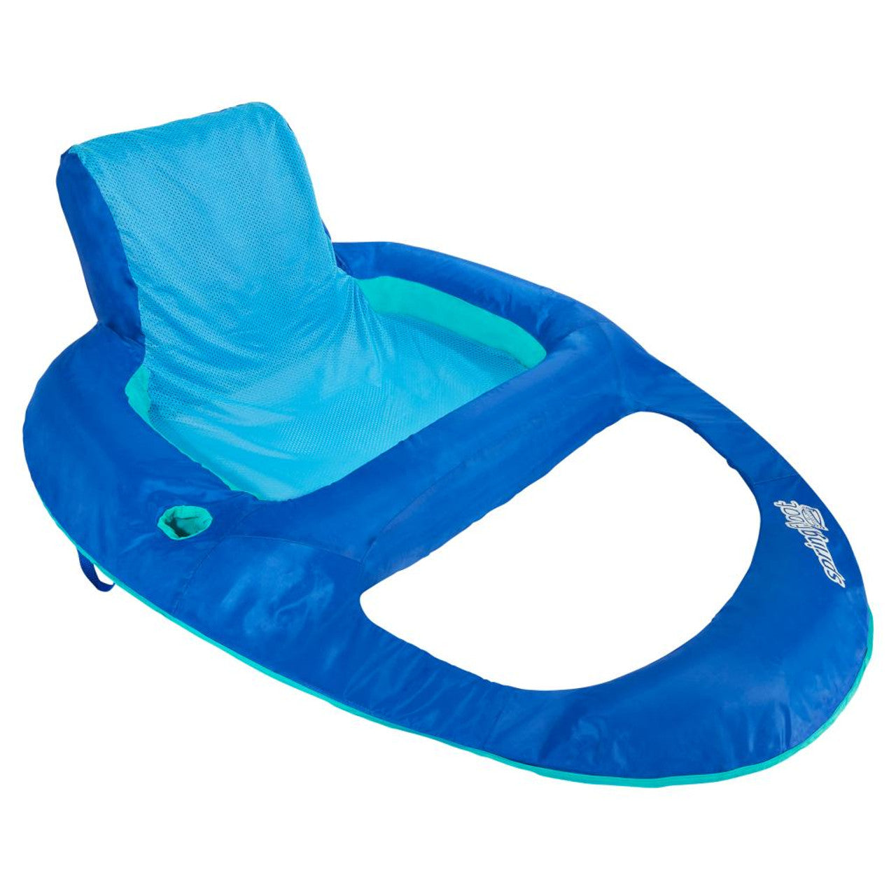 Spring Float Recliner XL Inflatable Pool Lounger with Hyper-Flate Valve