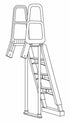 Exterior Ladder for I-step or EZ Entry System by Main Access