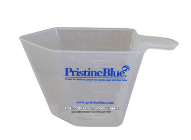 Pristine Blue Pool Chemical Measuring Cup