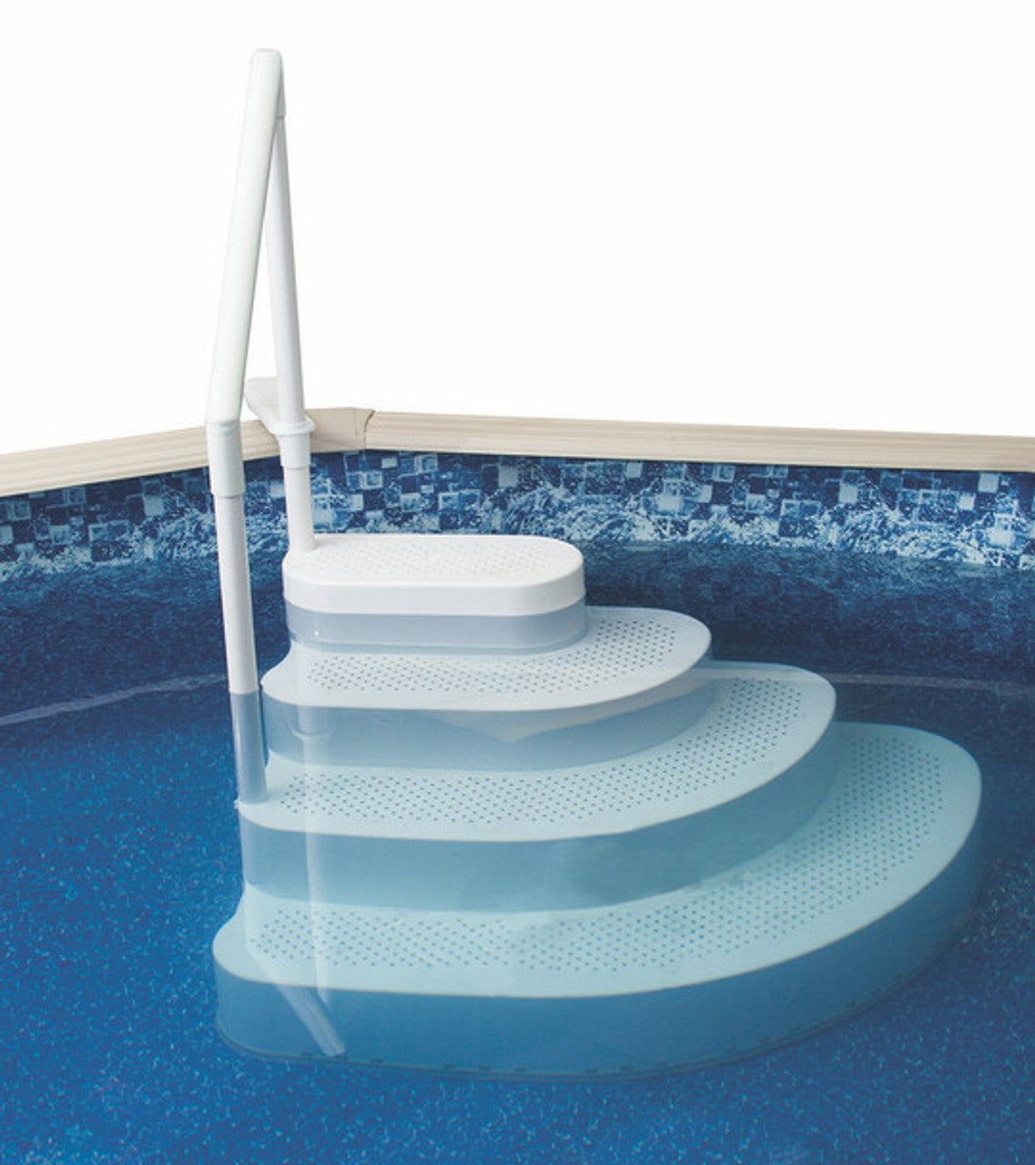 Blue Torrent Step in a Box for Swimming Pools with Free Liner Pad