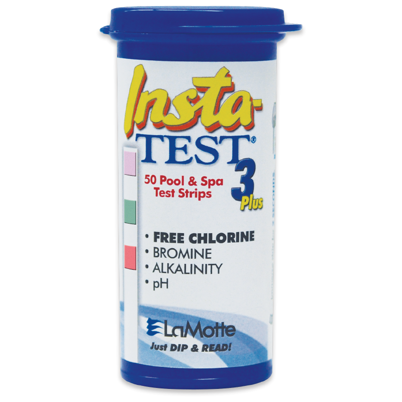 LaMotte 2976 3-Way Chlorine and Bromine Test Strips
