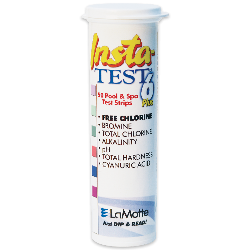 LaMotte 3028 6-Way Chlorine and Bromine Test Strips