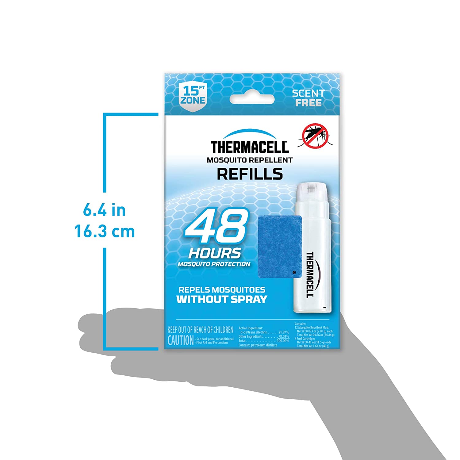ThermaCELL R 4 Mosquito Repellent 48-hour Refill Pack for Lanterns