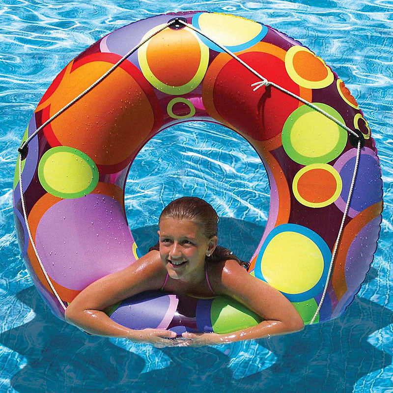 Poolmaster 48" Bright Color Circles Swim Tube