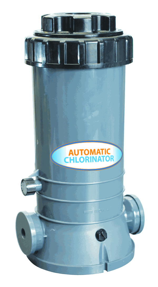 Off-Line Automatic Chlorinator - holds 9lbs of Chlorine Tablets