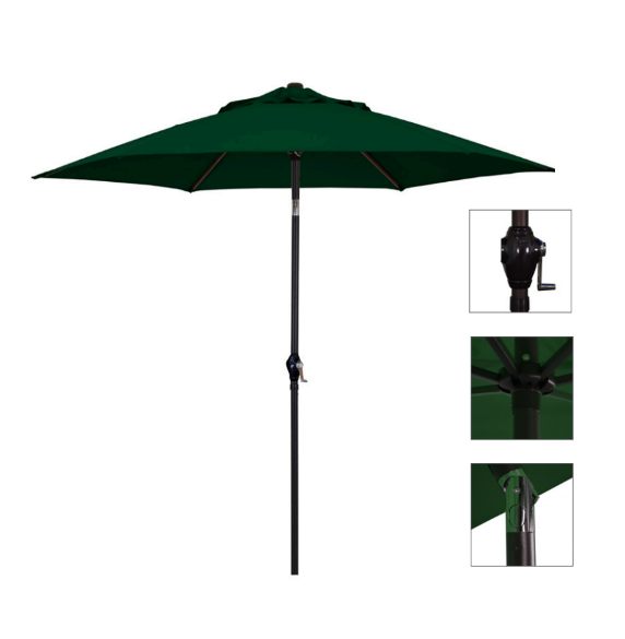 9' Steel Market Umbrella