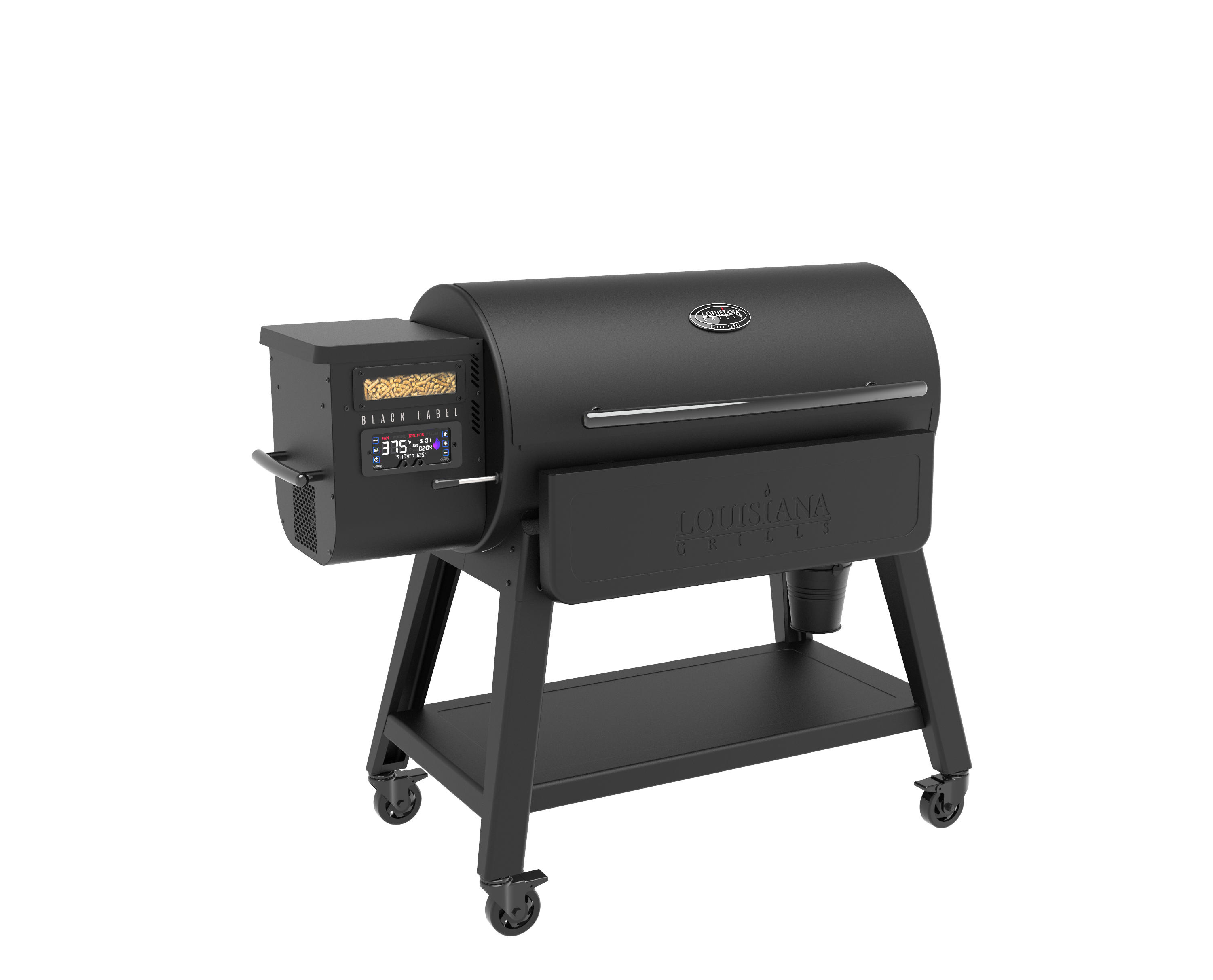 Black Label 1200 Wood Pellet Grill & Smoker by Louisiana Grills - LG1200BL - CLEARANCE (Store Pick Up ONLY!)