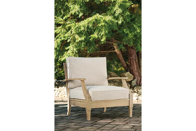 Clare View Outdoor Sofa w/ Cushion Chat Set