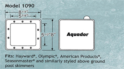 Aquador Pool Skimmer Cover