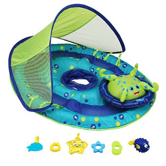 Baby Spring Float with Activity Center & Canopy by Swimways