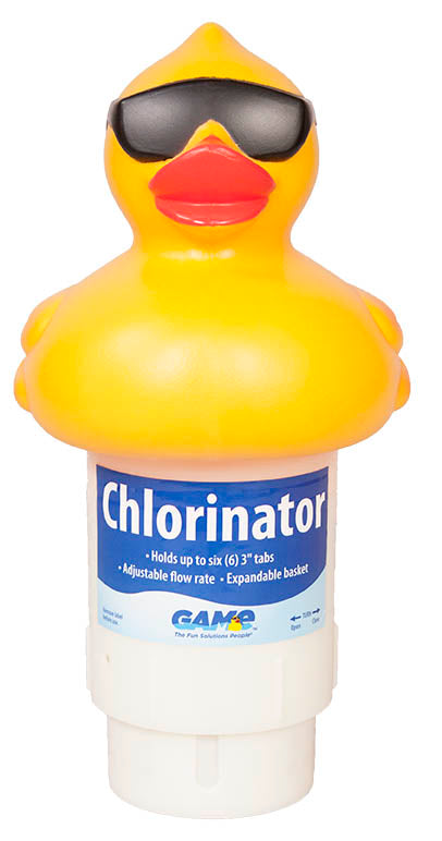 Derby Duck Chlorinator by GAME - Chlorine Dispenser