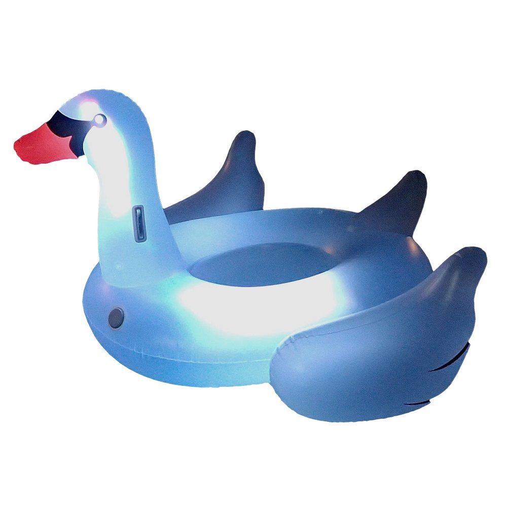 Giant LED Light-up Swan