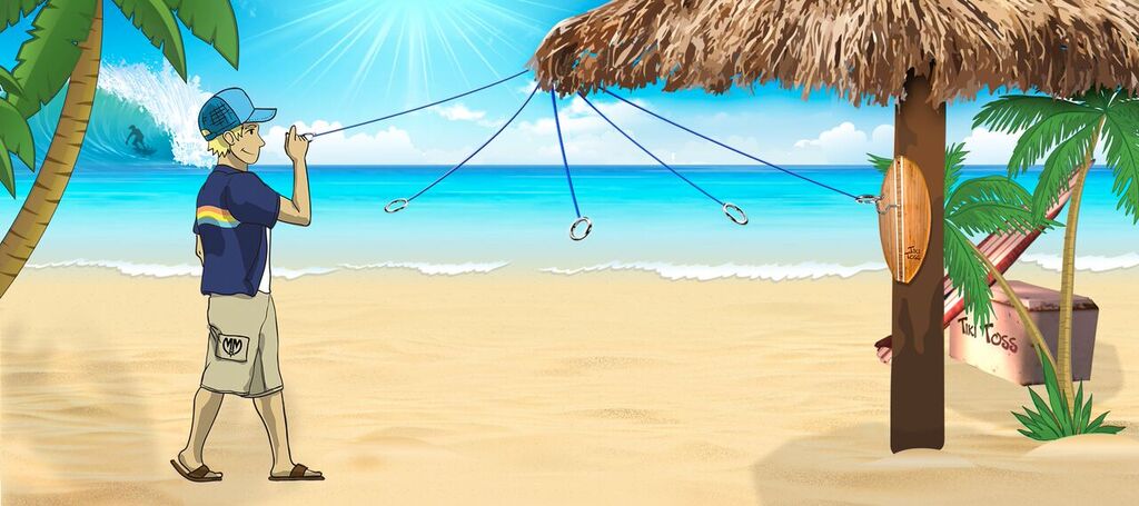 Tiki Toss Game by Main Access
